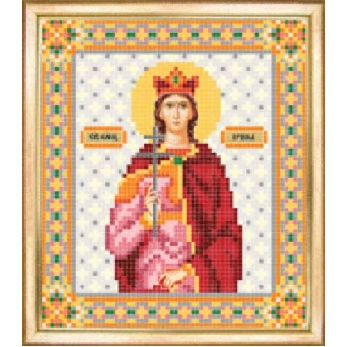 Схема для вишивання бісером СБІ-016 Ікона святої мучениці Ірини