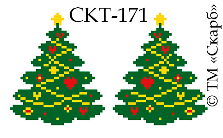 Термоналіпка з малюнком для вишивання СКТ-171