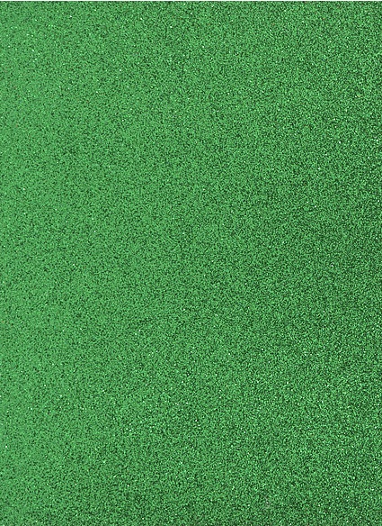 Фоаміран з глітером на клейкій основі, 1,6 мм, 21х29,7см, колір - зелений