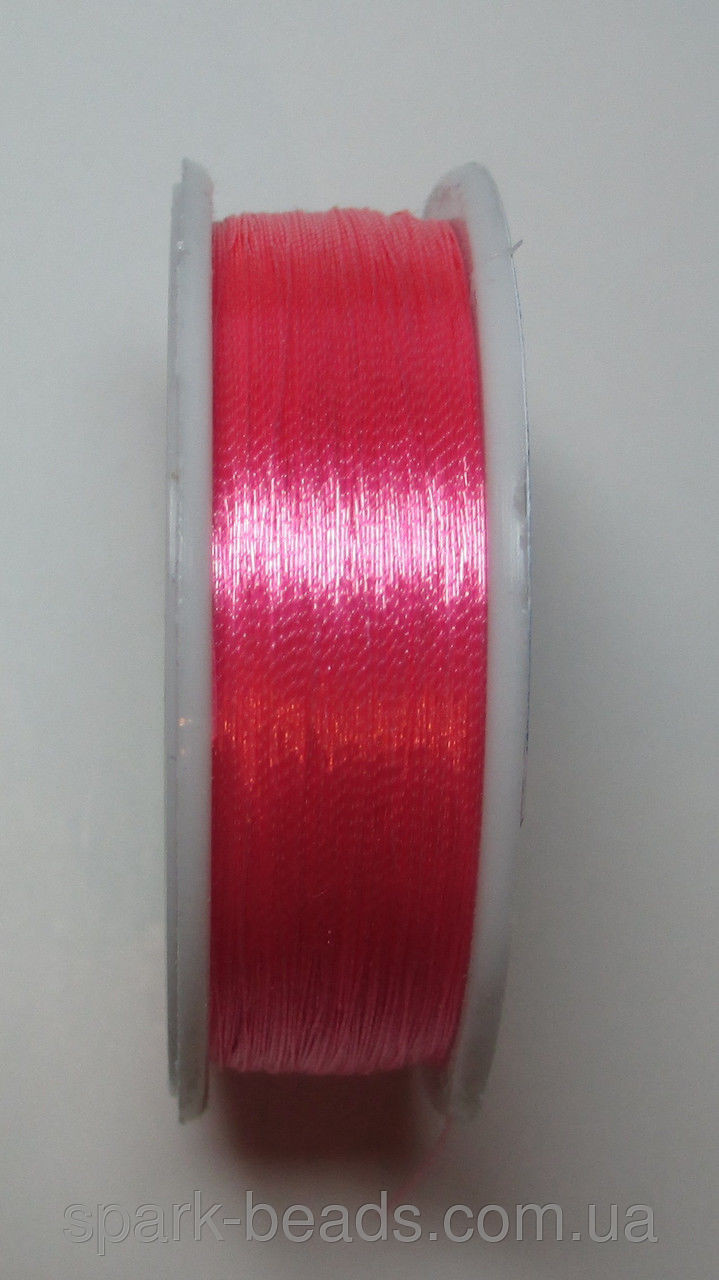 Люрекс Аллюр металлизированная нить круглая 08. Цвет розовый (светлый)