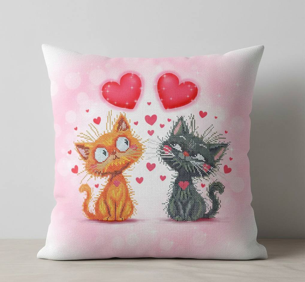 Подушка з наволочкою для вишивання ДП-158