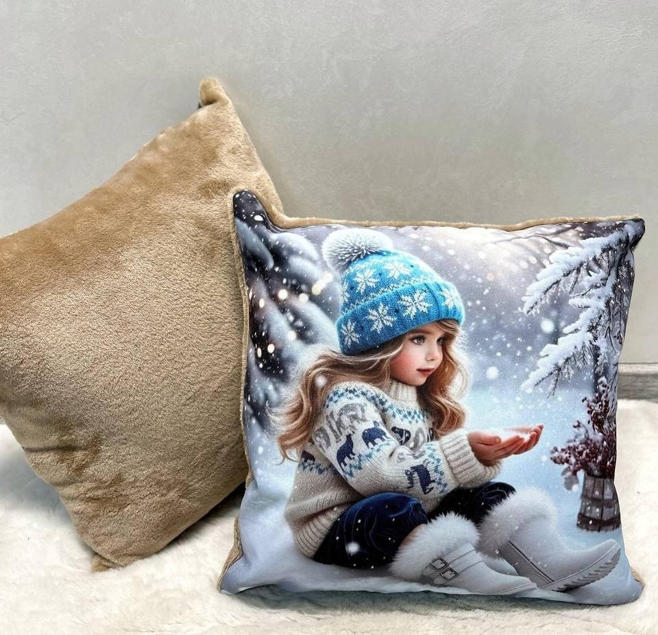 Подушка з наволочкою для вишивання ДП-159