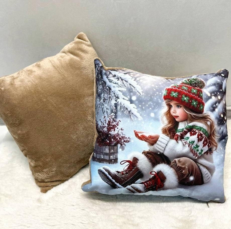 Подушка з наволочкою для вишивання ДП-160