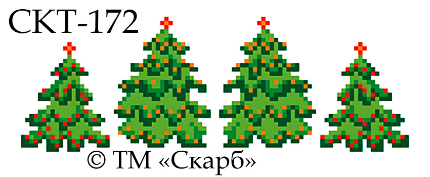 Термоналіпка з малюнком для вишивання СКТ-172