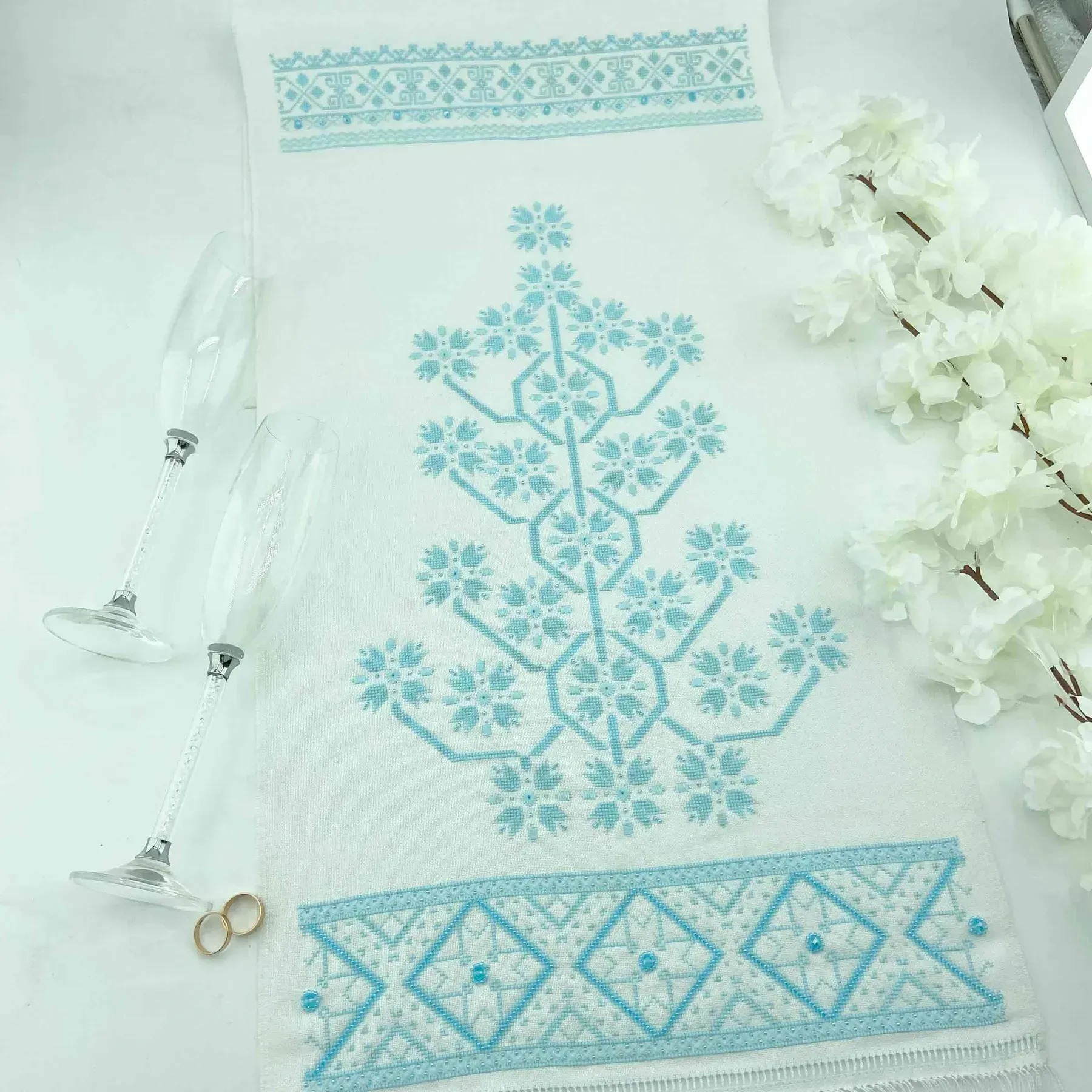 Набір для вишивання весільного рушника VRM_003_R