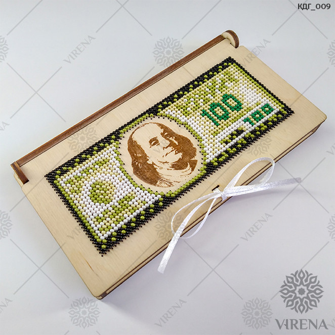 Коробочка-конверт для денег Virena КДГ_009