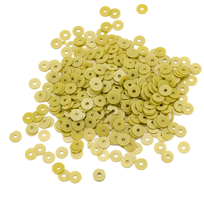 Паєтки круглі матові, колір оливковий 4мм УТ100024170