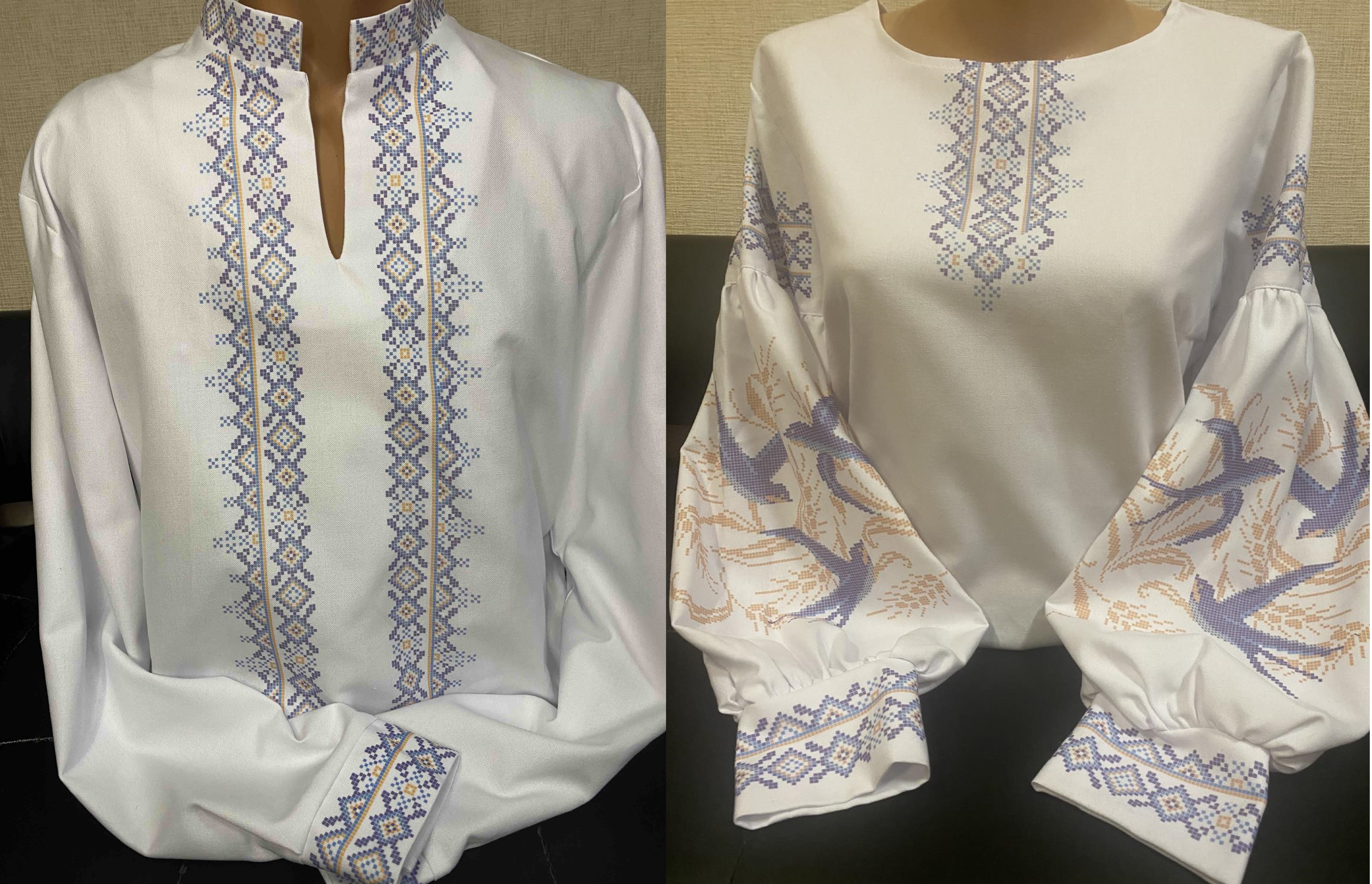 Пошитий сімейний комплект для вишивання бісером або нитками Бохо-117 + К-411