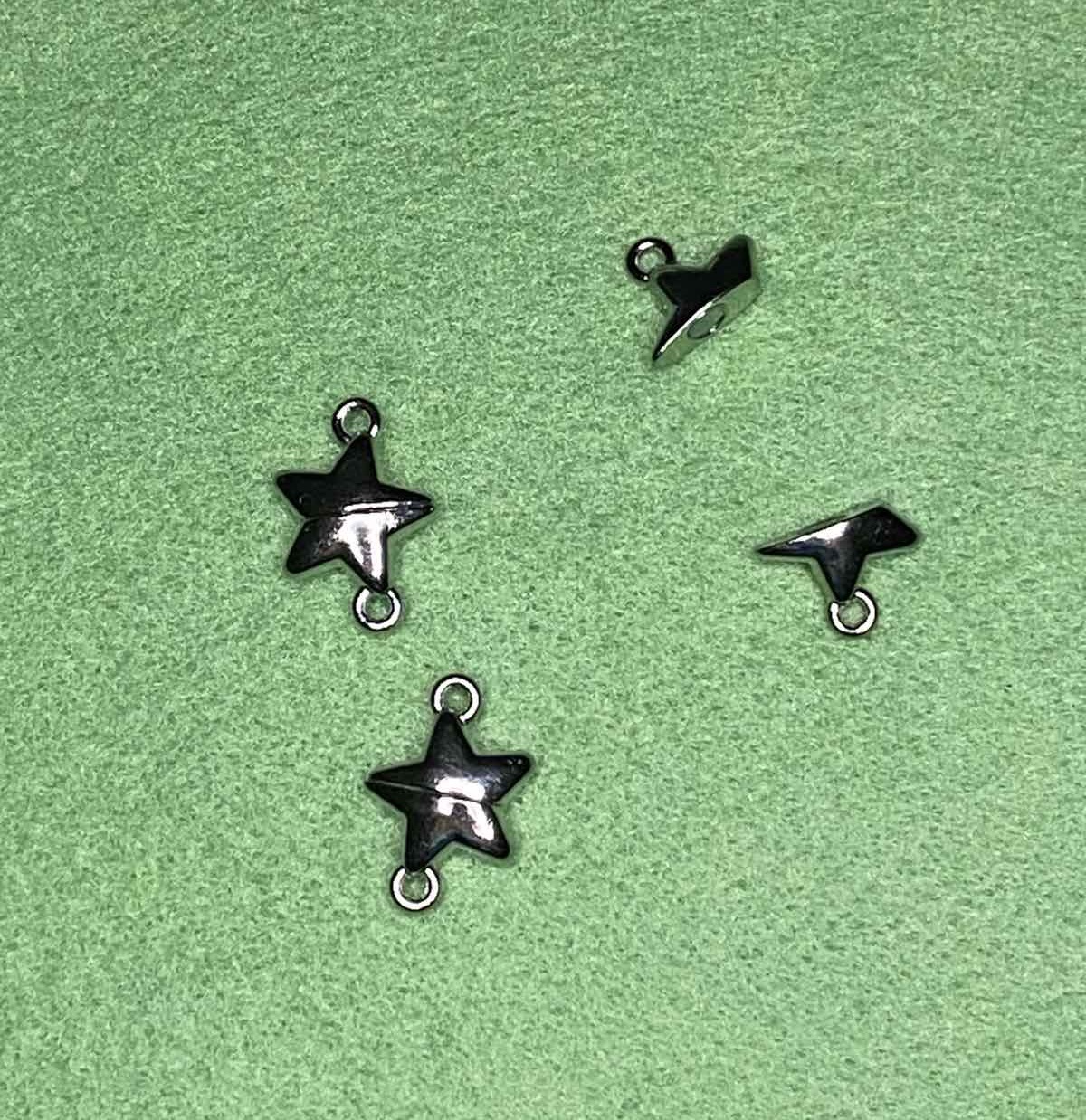 Застібка магнітна з металу Зірка