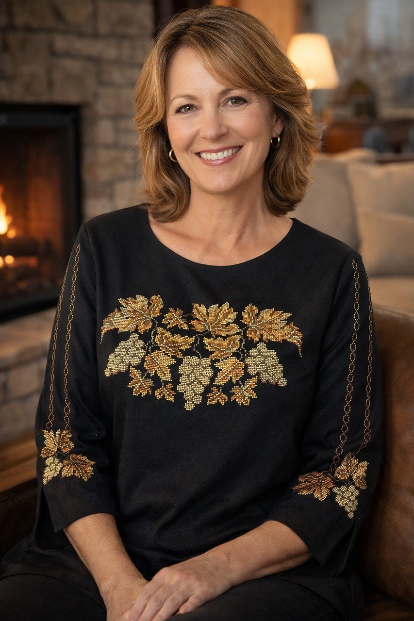 Пошита жіноча блуза для вишивання ПЖС(Т)-020.1