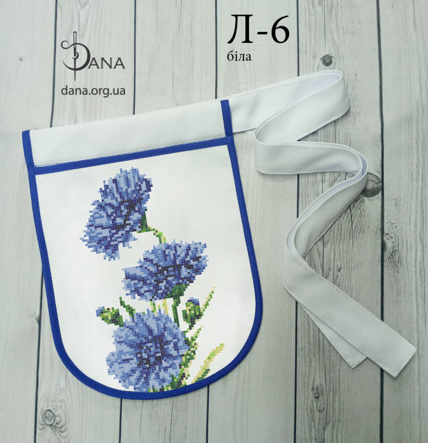 Ладунка (гаман) для вишивання бісером Л6 біла
