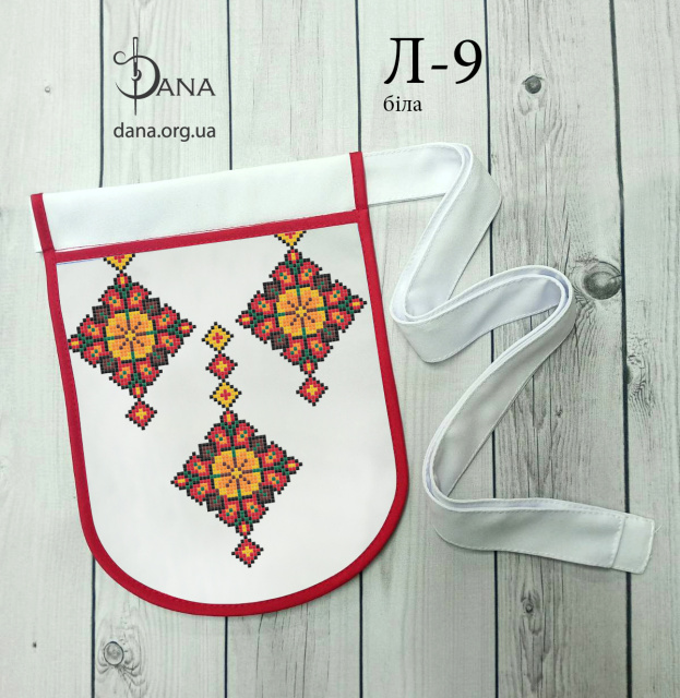 Ладунка (гаман) для вишивання бісером Л9 біла