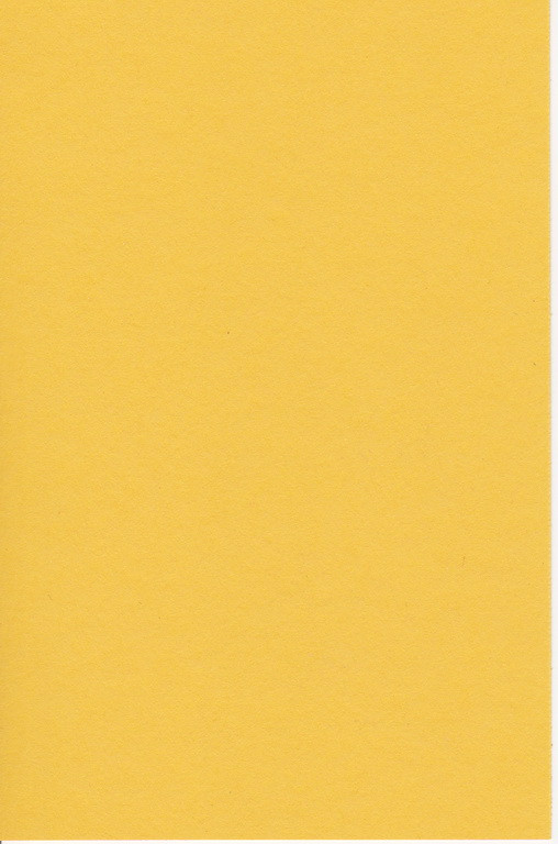 Дизайнерский картон Сover Board Classic, матовый желтый, 270г