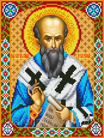 Схема для вишивки бісером Св. Єпископ Павло Неокесарійський 