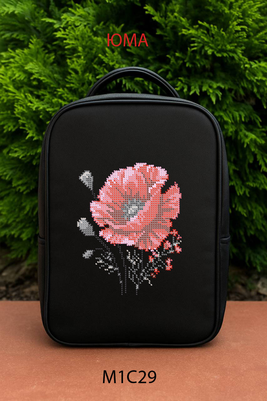 Пошита сумка-рюкзак для вишивання бісером М1 С29