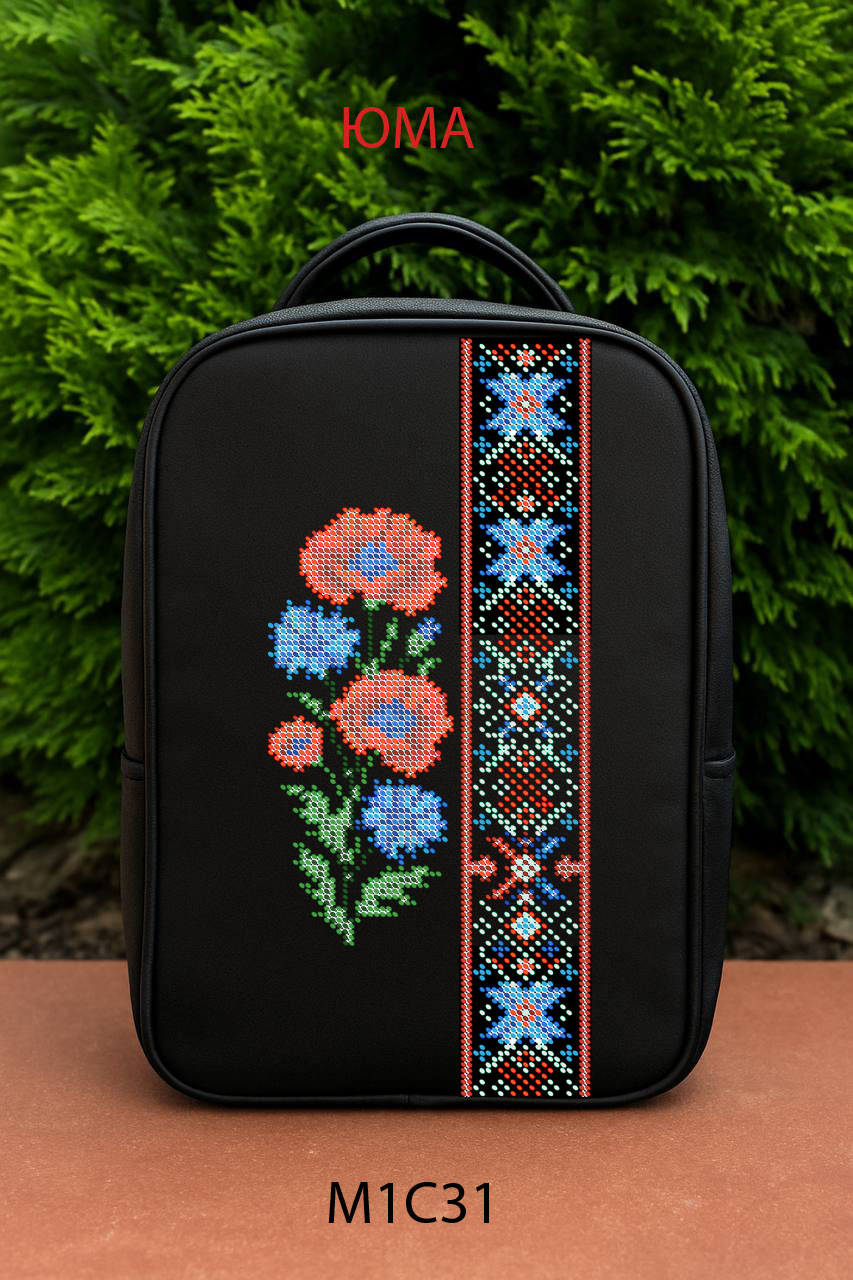 Пошита сумка-рюкзак для вишивання бісером М1 С31