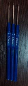 Гачок для в'язання з пластмасовою ручкою 3,5 мм