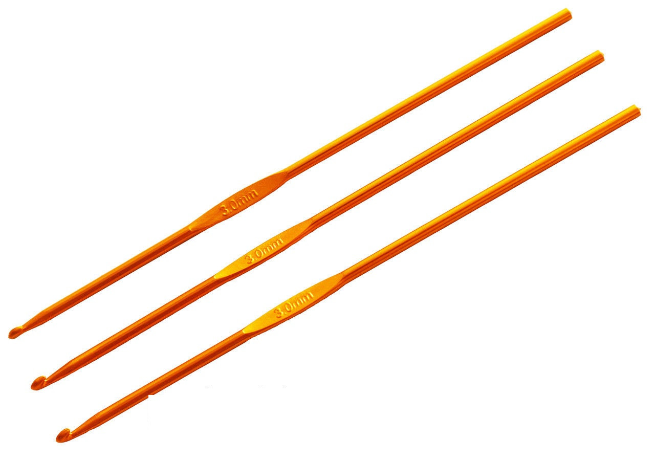 Крючок для вязания металлический 3мм