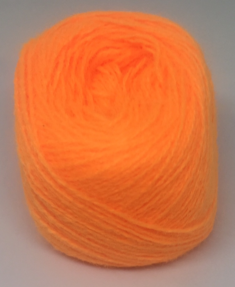 Акрилова нитка для вишивки помаранчева ю2262