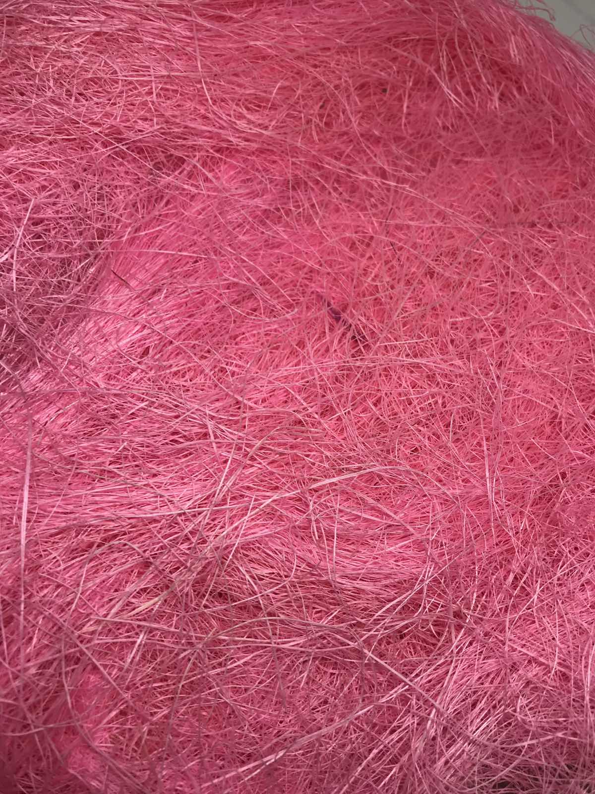 Сизаль цвет розовый