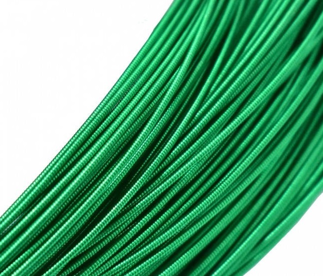 Канитель жорстка колір зелений, діаметр 1,25мм УТ100018348