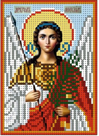 Схема для вишивки бісером А6-046 Святий архангел Михайло