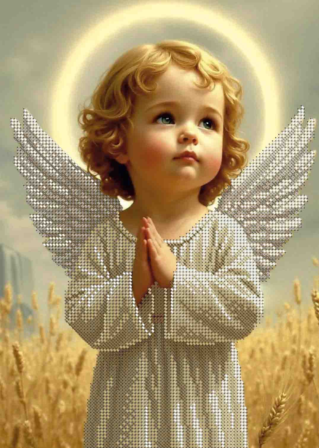 Схема для вишивки бісером А4-К-1677 Янголятко