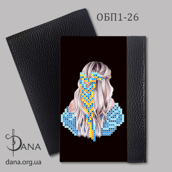 Обкладинка на паспорт для вишивання бісером ОБП1-26