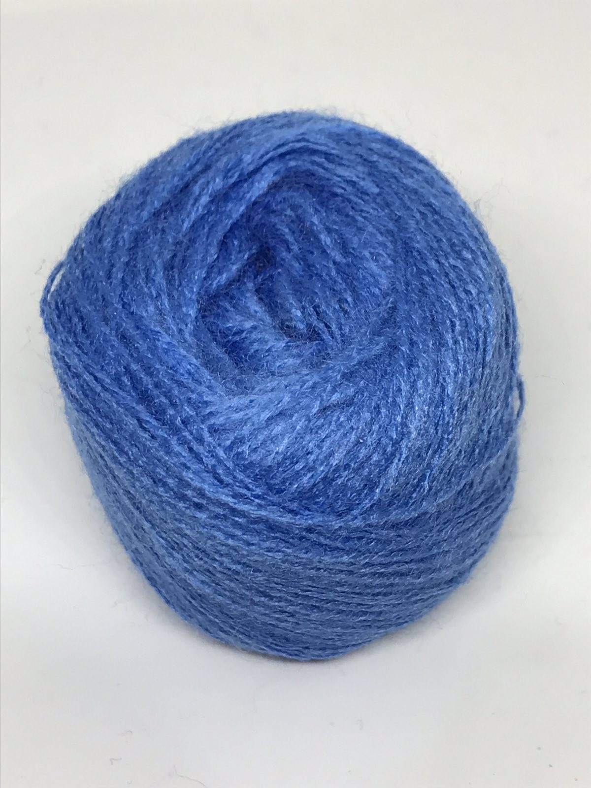 Акриловая нитка для вышивки, темно-голубая 414А