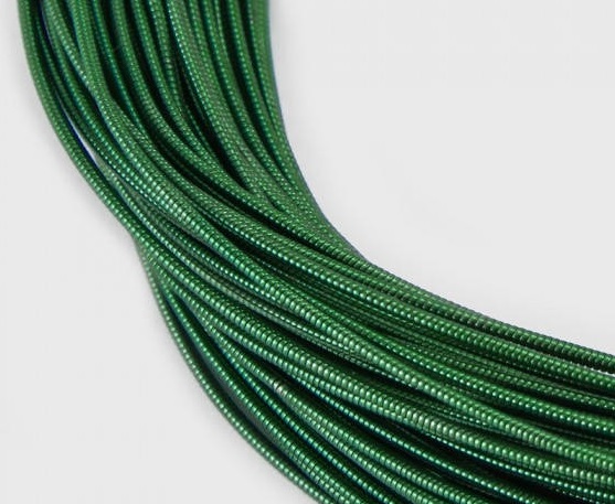 Канитель жорстка колір темно-зелений, діаметр 1мм УТ100021420