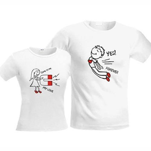 Комплект футболок (мужская и женская)