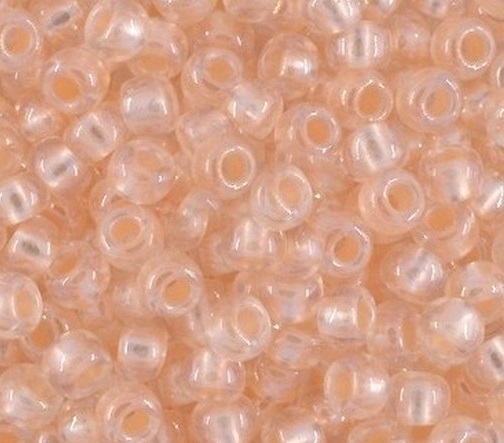 Бісер Preciosa Чехія №727/382PS глазурований персиковий