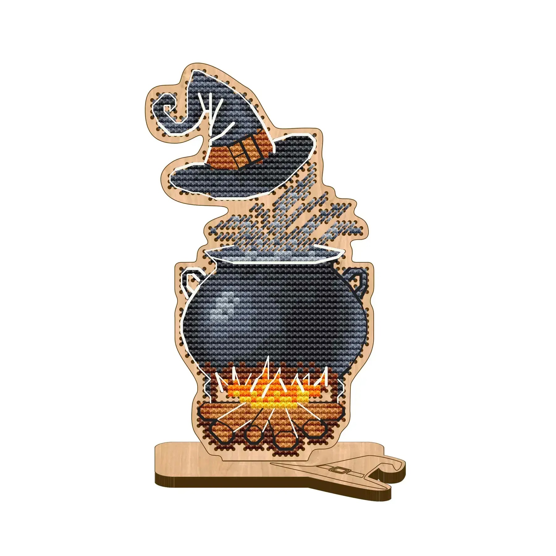 Набір для вишивання нитками з серії Хелловін VW_007 Магічне зілля