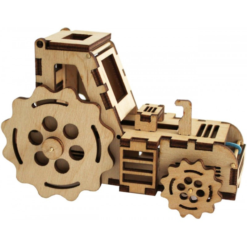 Деревянный набор-конструктор F-003. ТРАКТОР
