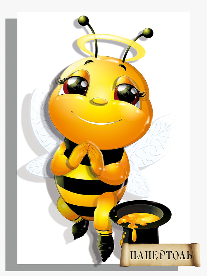 Набір для створення картини в техниці Папертоль РТ150324 Бджілка кохання