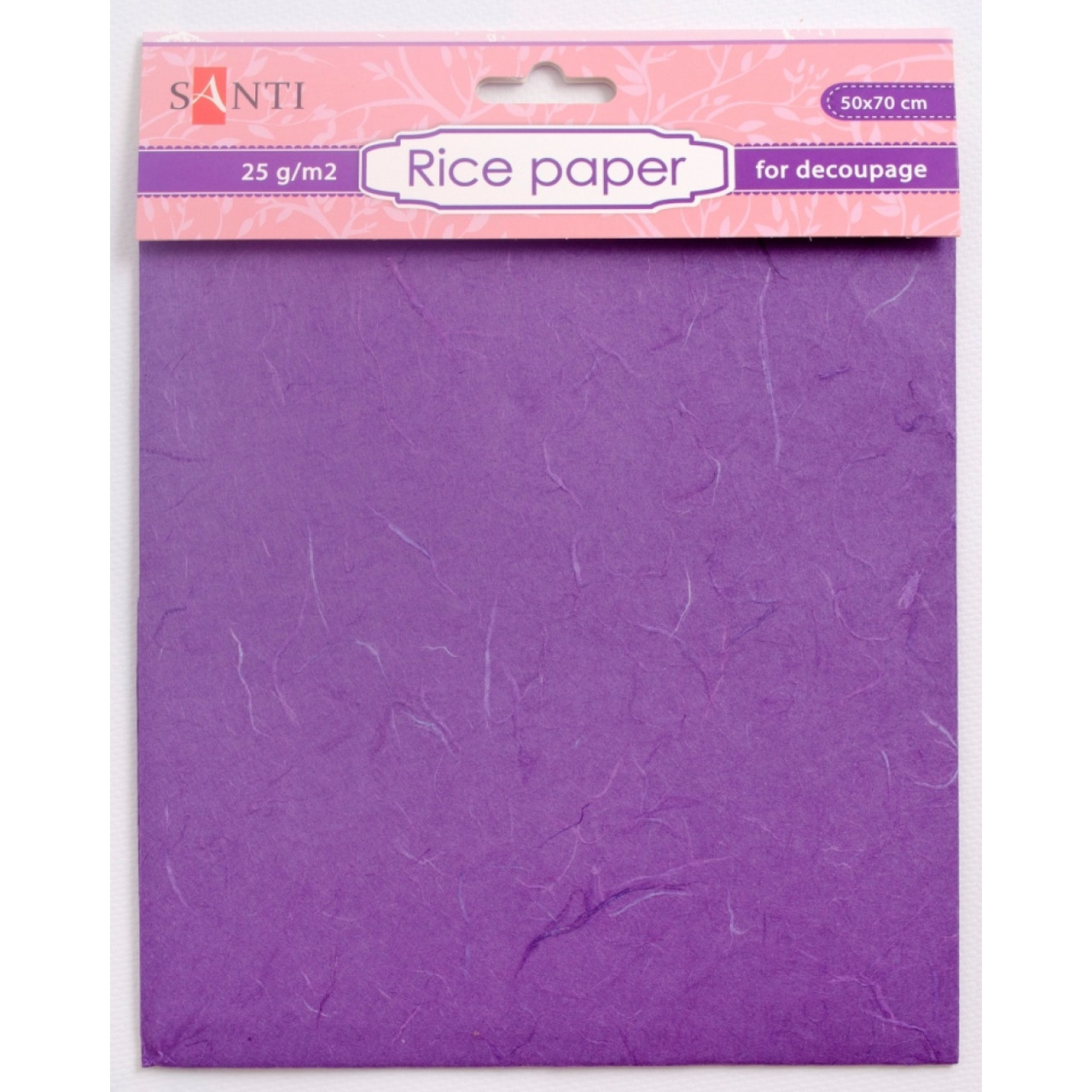 Рисовий папір, фіолетова, 50*70 см