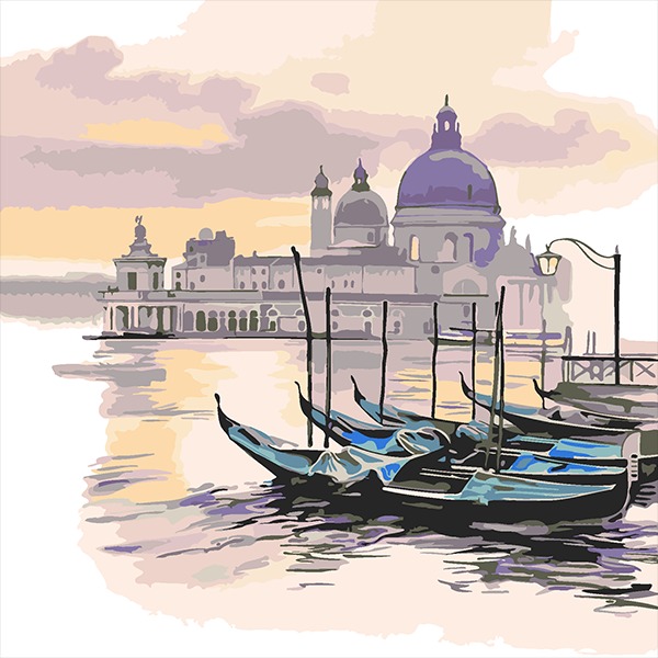 Набір для малювання картини за номерами 180594 Венеція