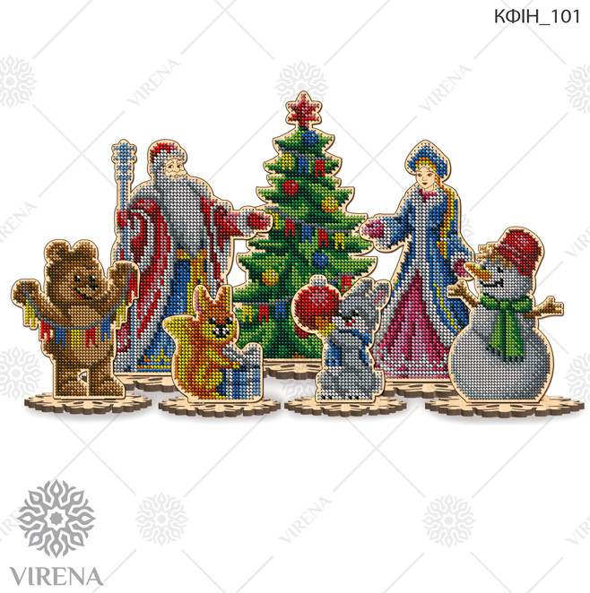 Комплекти інтер'єрних фігурок під вишивку КФІН_101