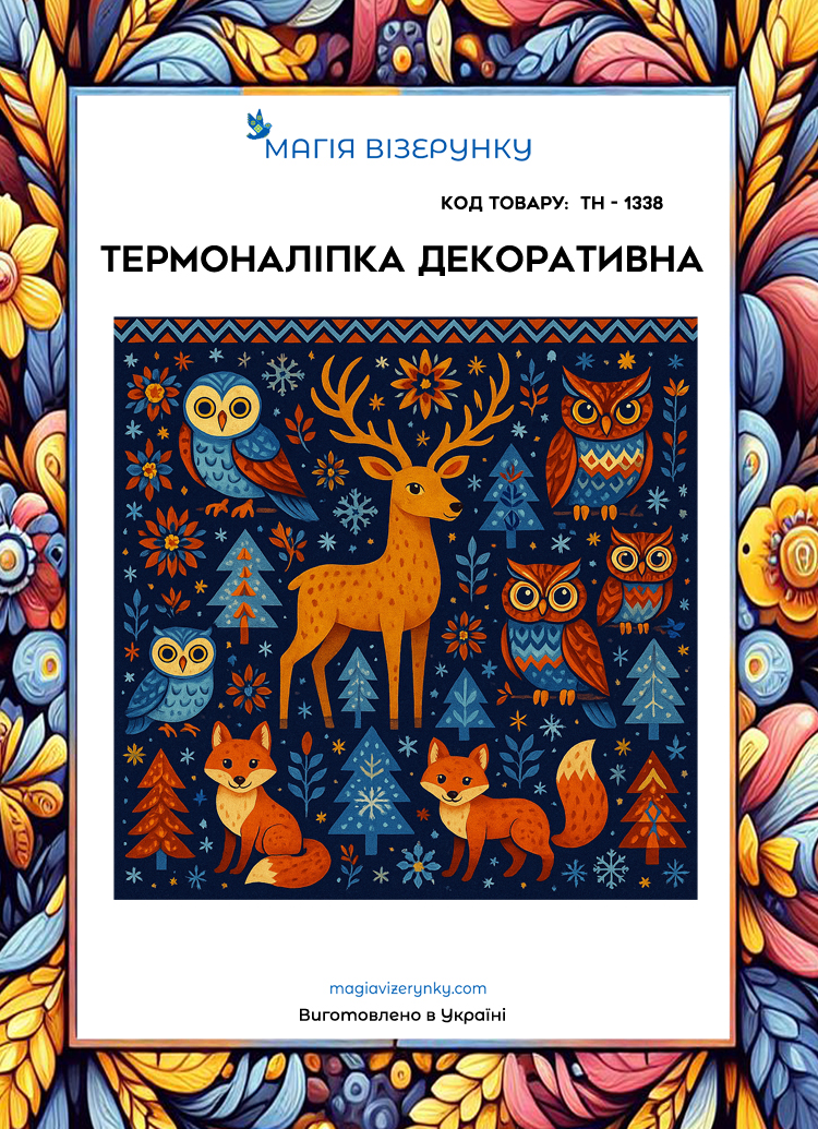 Термоналіпка декоративна ТН 1338