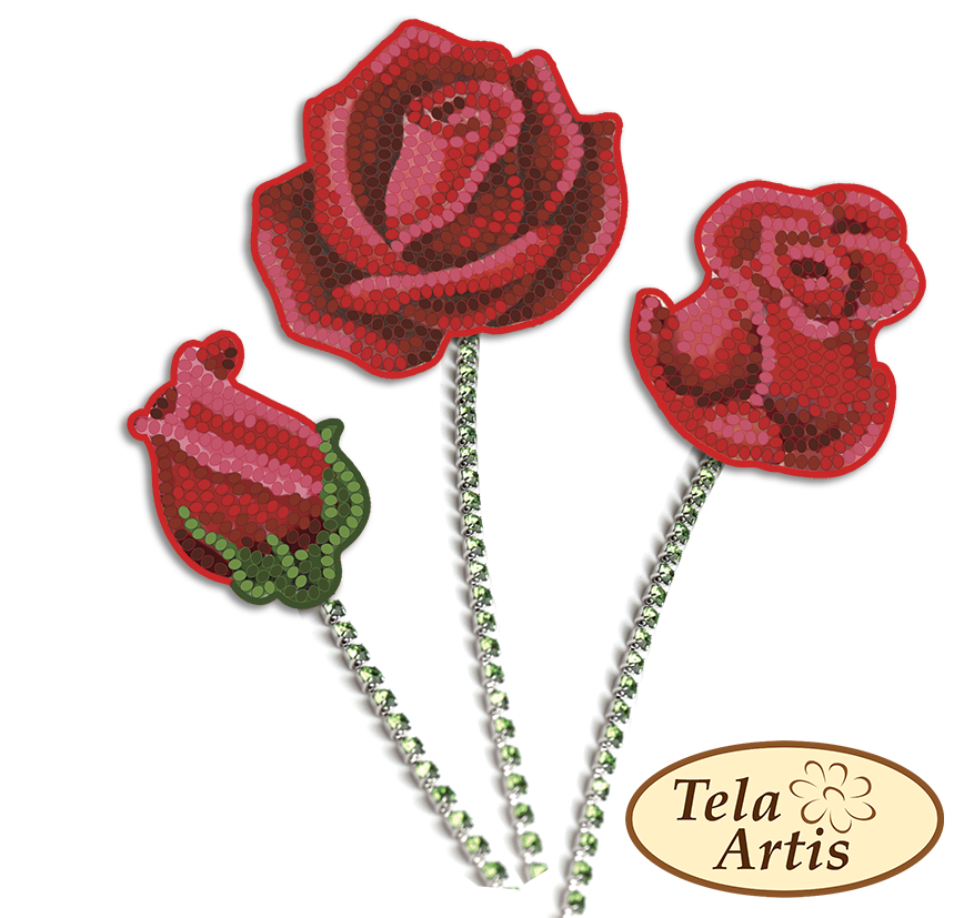 Схема для вишивки бісером ВЛ-023 Букет троянд
