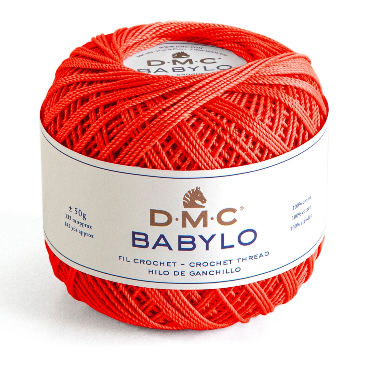 Пряжа для вязання DMC Babylo 20 колір 666