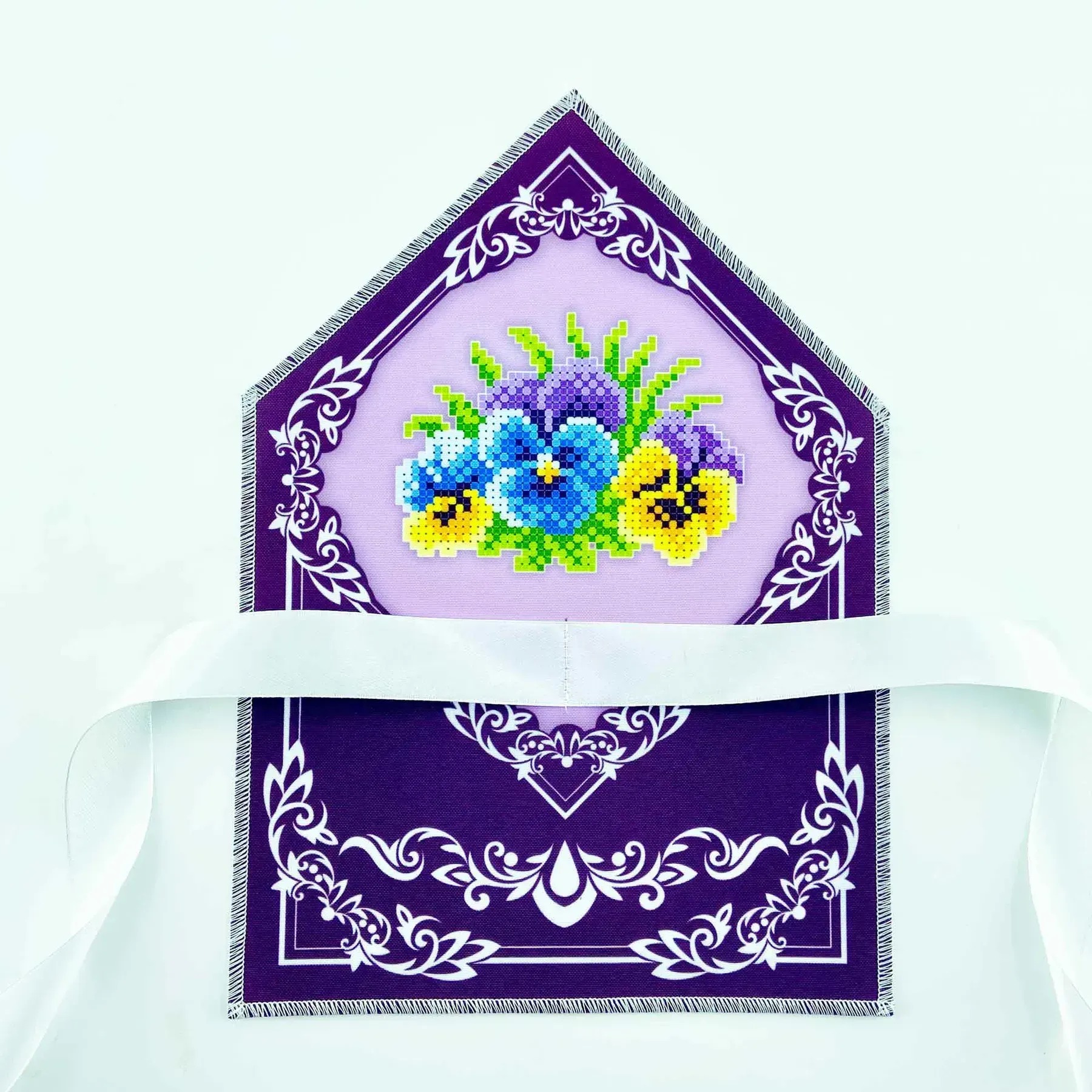 Хустка для великоднього букета ХВБ_029