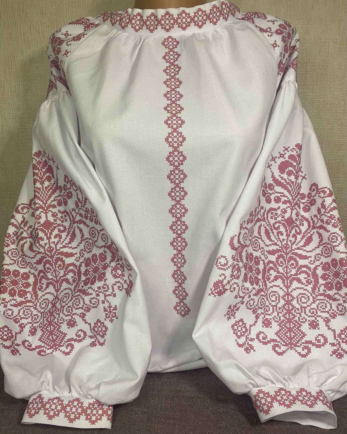 Пошита жіноча блуза для вишивання бісером або нитками ПЖС-175