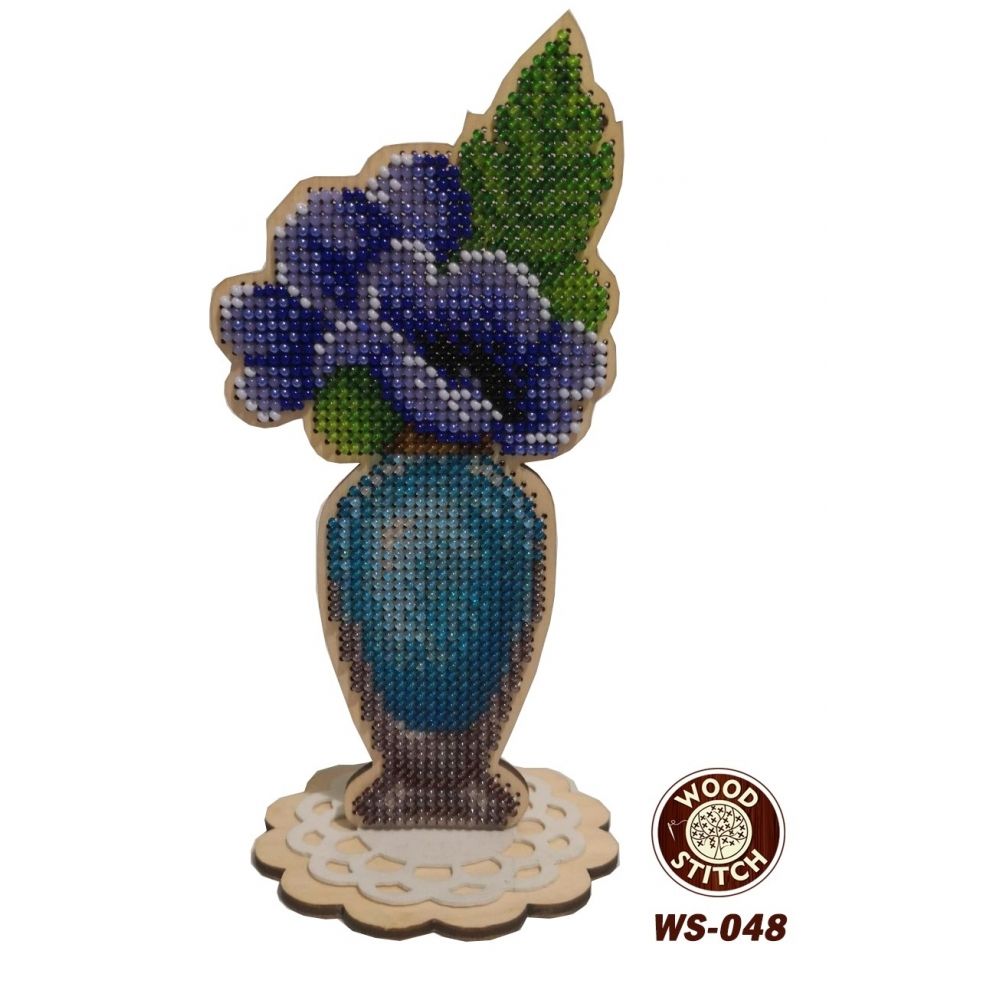 Набір для вишивання бісером WS-048 Квіткові аромати Крокус