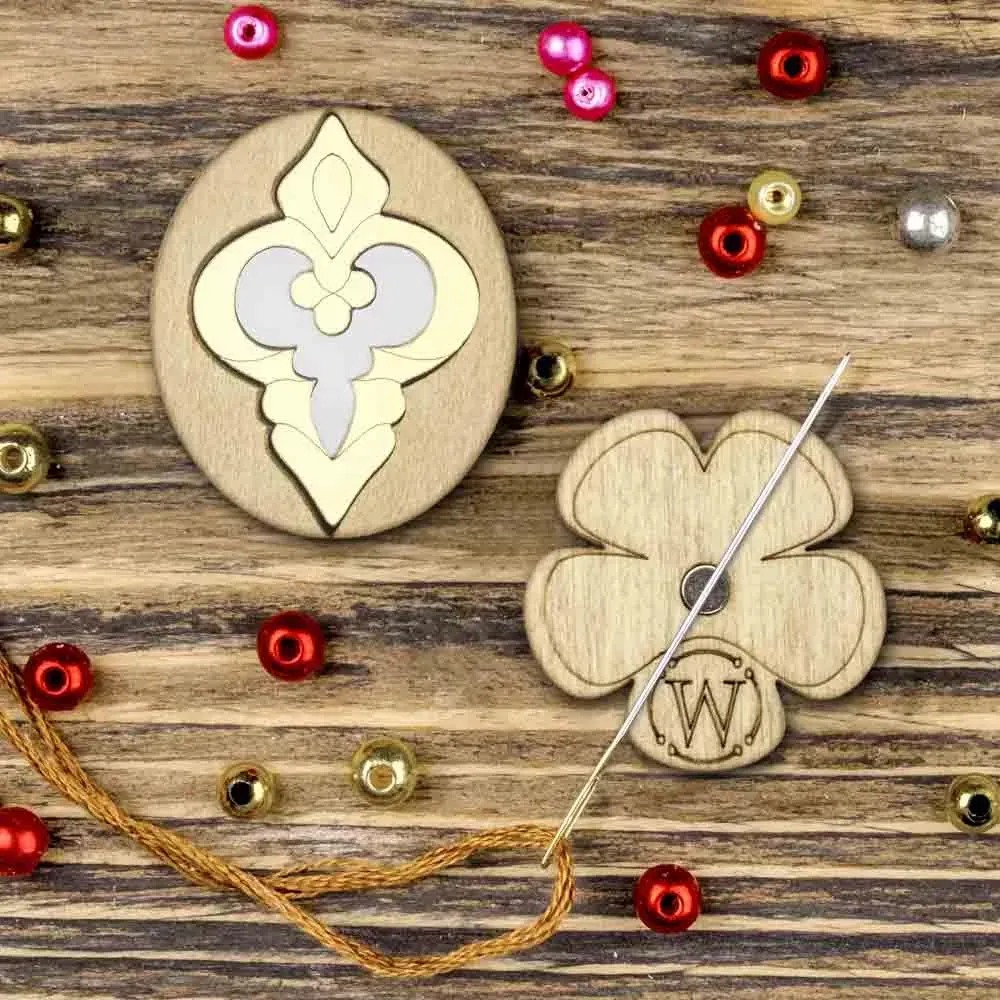 Магнітний дерев'яний односторонній тримач для голок FLMH-103(W)