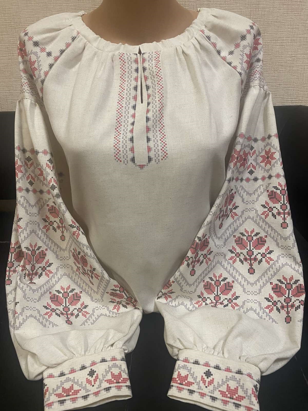 Пошита жіноча блуза для вишивання Бохо СЖ-27 Сумська область