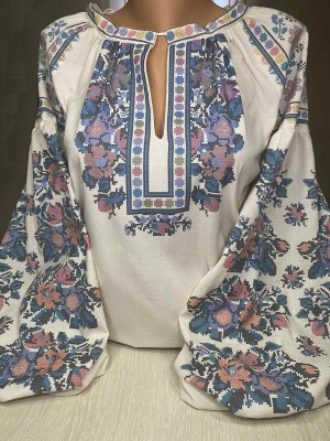 Пошита жіноча блуза для вишивання бісером або нитками Бохо ПЖС-149.1 Пошита ПЖС-149.1 (БОХО)