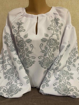 Пошита жіноча блуза для вишивання бісером або нитками ПЖС-246 (БОХО) Пошита ПЖС-246 (БОХО)