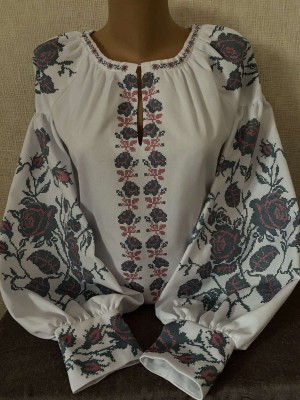 Пошита жіноча блуза для вишивання бісером або нитками Бохо ПЖС-296 Пошита ПЖС-296 (БОХО)