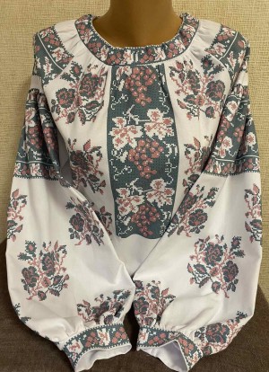 Пошита жіноча блуза для вишивання бісером або нитками ПЖС-221 (БОХО) Пошита ПЖС-221 (БОХО)